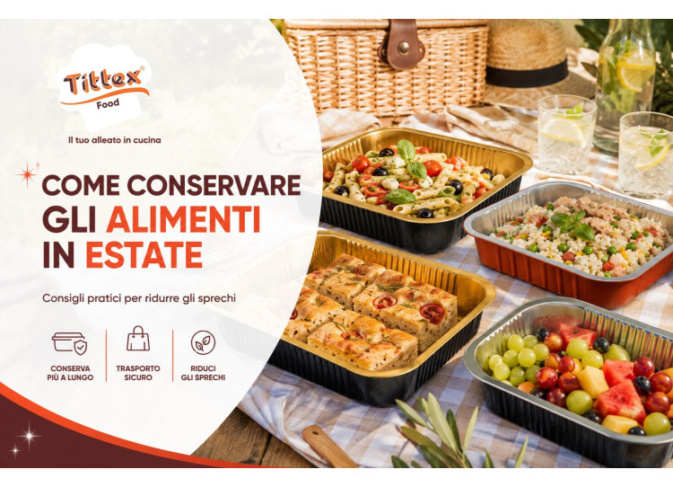 Come conservare gli alimenti in estate ed evitare sprechi | Tittex